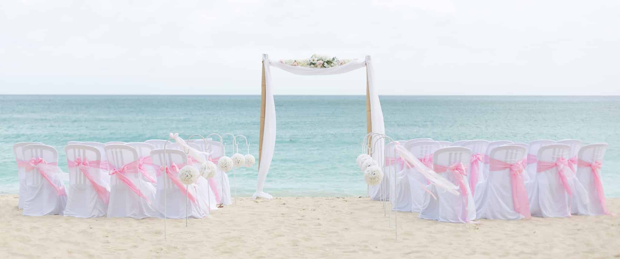 mariage à la plage